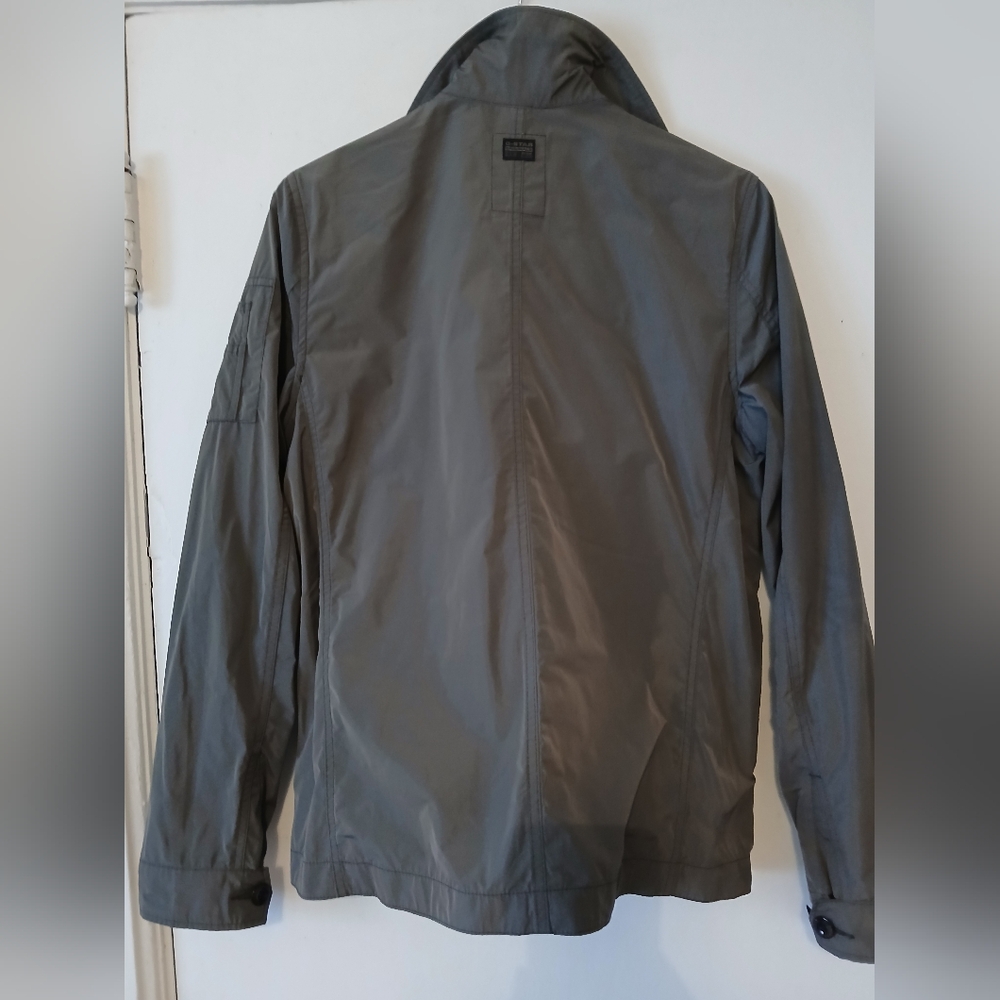 G-Star Timor Nylon Jacket, Gray, Size Medium - Picture 6 of 6